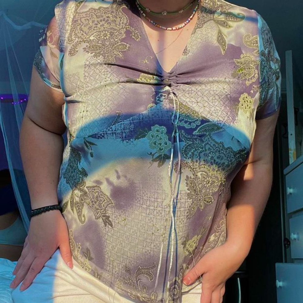 vintage fairy core baby doll t shirt